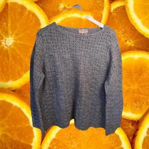 Fenn Wright Manson‎ Gray Wool Blend Gray Sweater Size 1X